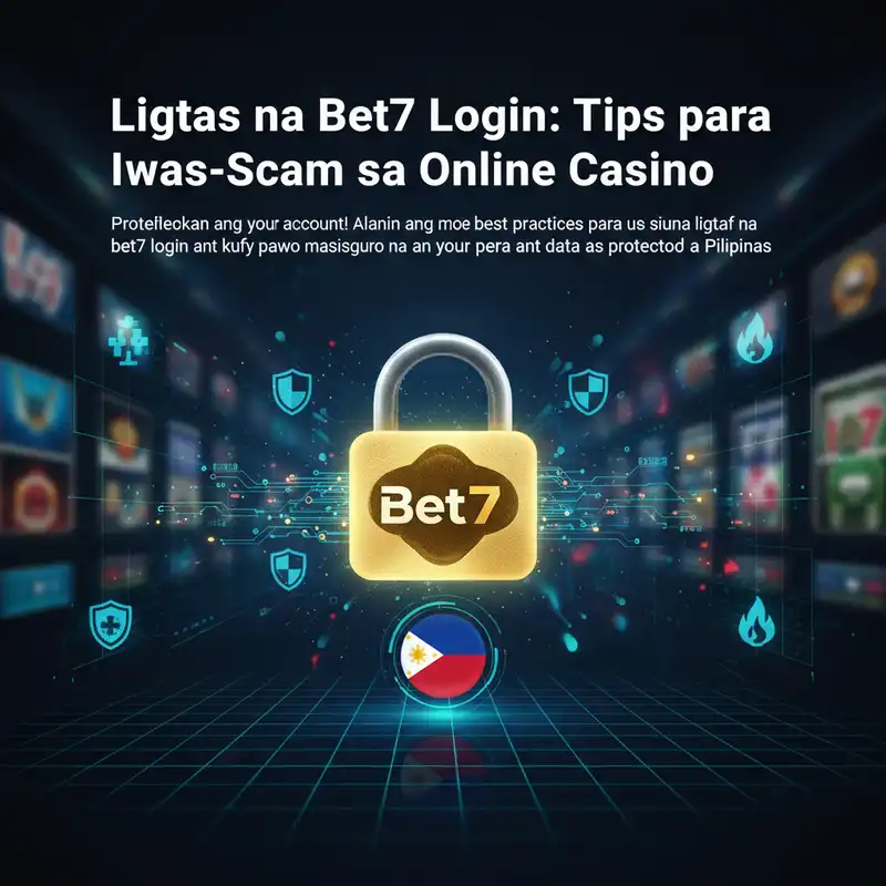Gabay sa Ligtas na Bet7 Login at Iwas Scam